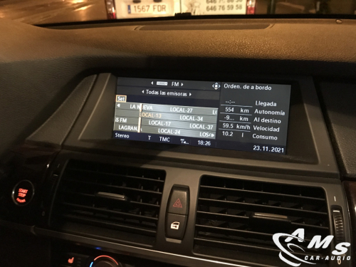 BMW X5 E70 2008 Pantalla 10,25" IPS alta definición, Android, carplay, cámara, gps, wifi, bluetooth