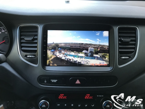Instalación multimedia pantalla 9" Kia Carens