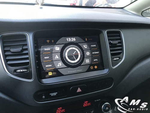 Instalación multimedia pantalla 9" Kia Carens
