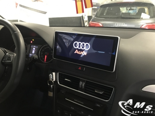 Instalación sistema multimeda 10,25" en Audi Q5 de 2015