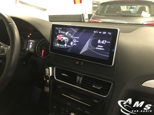 Instalación sistema multimeda 10,25" en Audi Q5 de 2015