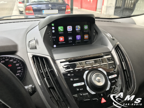 Ford Kuga 2015 Pantalla Android 8", aparcasolo, wifi, gps, carplay, bluetooth
