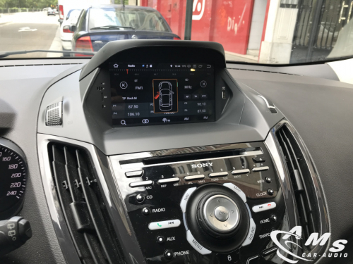 Ford Kuga 2015 Pantalla Android 8", aparcasolo, wifi, gps, carplay, bluetooth