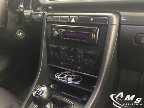 Modificación 1DIN a 2Din Audi A4