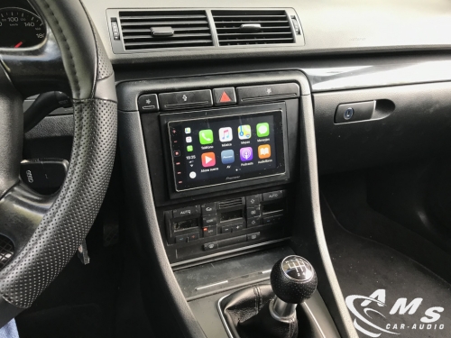 Modificación 1DIN a 2Din Audi A4