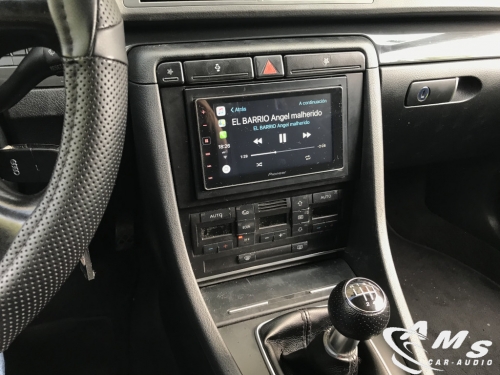 Modificación 1DIN a 2Din Audi A4