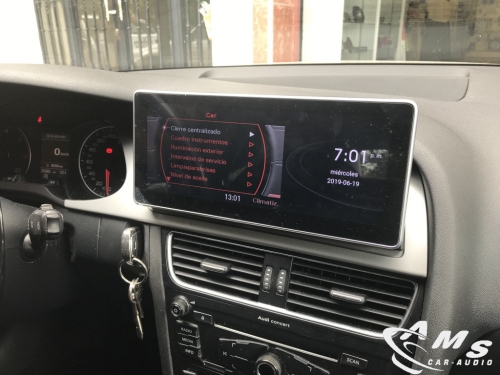 Instalación pantalla 10,25" en Audi A4 B8