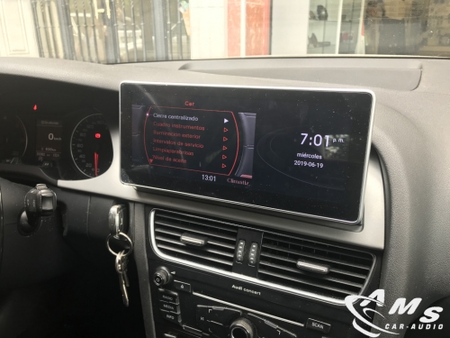 Instalación pantalla 10,25" en Audi A4 B8