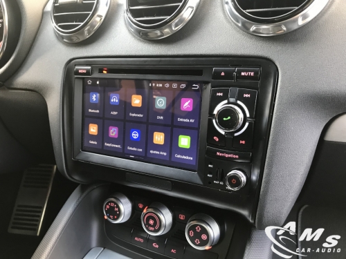 Instalación sistema multimedia con pantalla de 7" en Audi TT de 2012