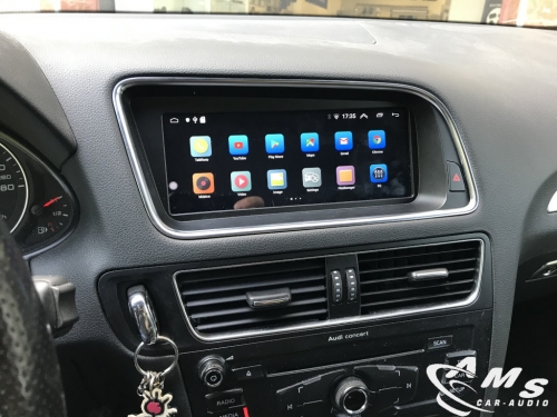 Instalación equipo multimedia 8,8" en Audi Q5 de 2011