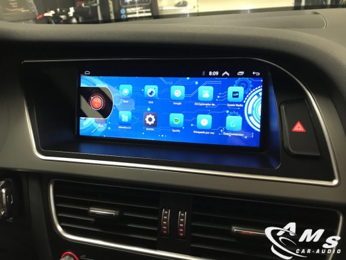 Instalación pantalla 8,8" en Audi A4 