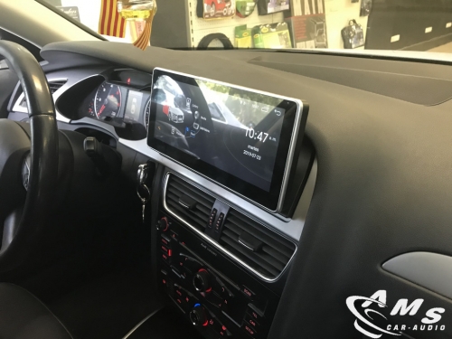 Instalación pantalla 10,25" en Audi A4 B8