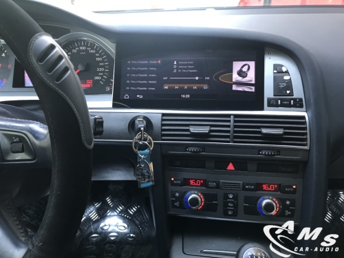 Instalación pantalla multimedia 10,25" en Audi A6