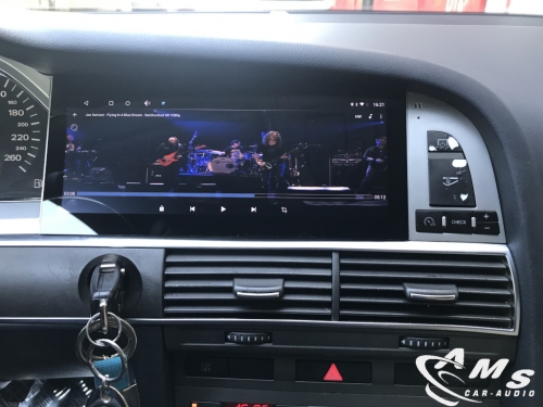 Instalación pantalla multimedia 10,25" en Audi A6