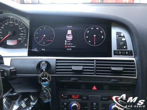 Instalación pantalla multimedia 10,25" en Audi A6