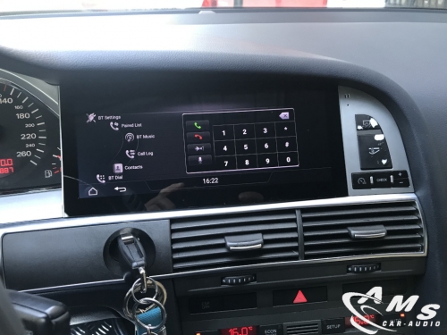 Instalación pantalla multimedia 10,25" en Audi A6