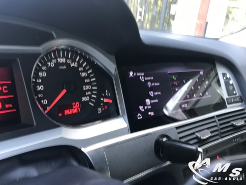 Instalación pantalla multimedia 10,25" en Audi A6
