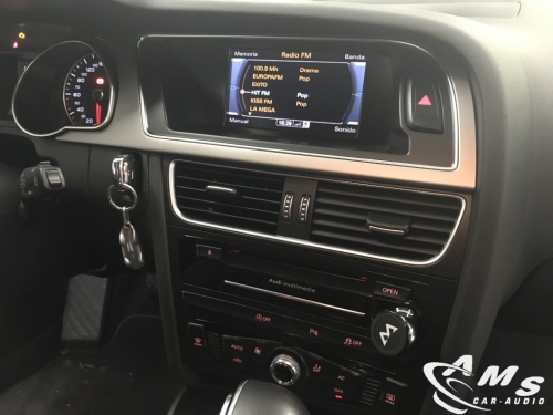 Instalación sistema multimedia 8,8" en Audi A5 de 2014