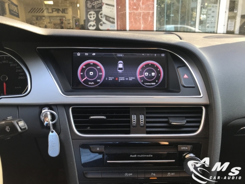 Instalación sistema multimedia 8,8" en Audi A5 de 2014