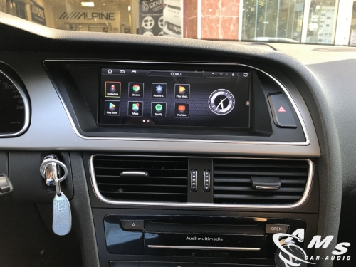 Instalación sistema multimedia 8,8" en Audi A5 de 2014