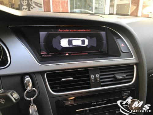 Instalación sistema multimedia 8,8" en Audi A5 de 2014