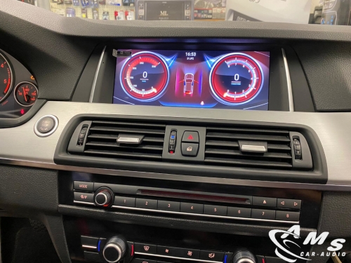 Instalación multimedia pantalla 10" en BMW Serie 5 F10