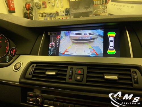 Instalación multimedia pantalla 10" en BMW Serie 5 F10